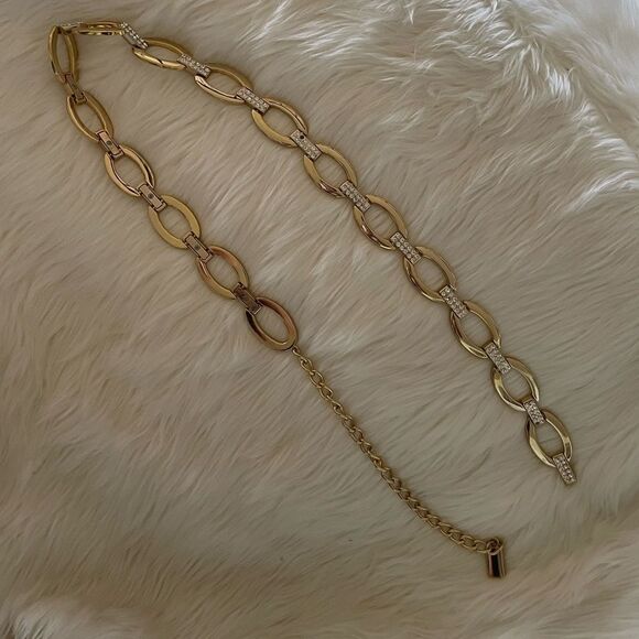 Gold and rhinestone belt - Picture 3 of 3